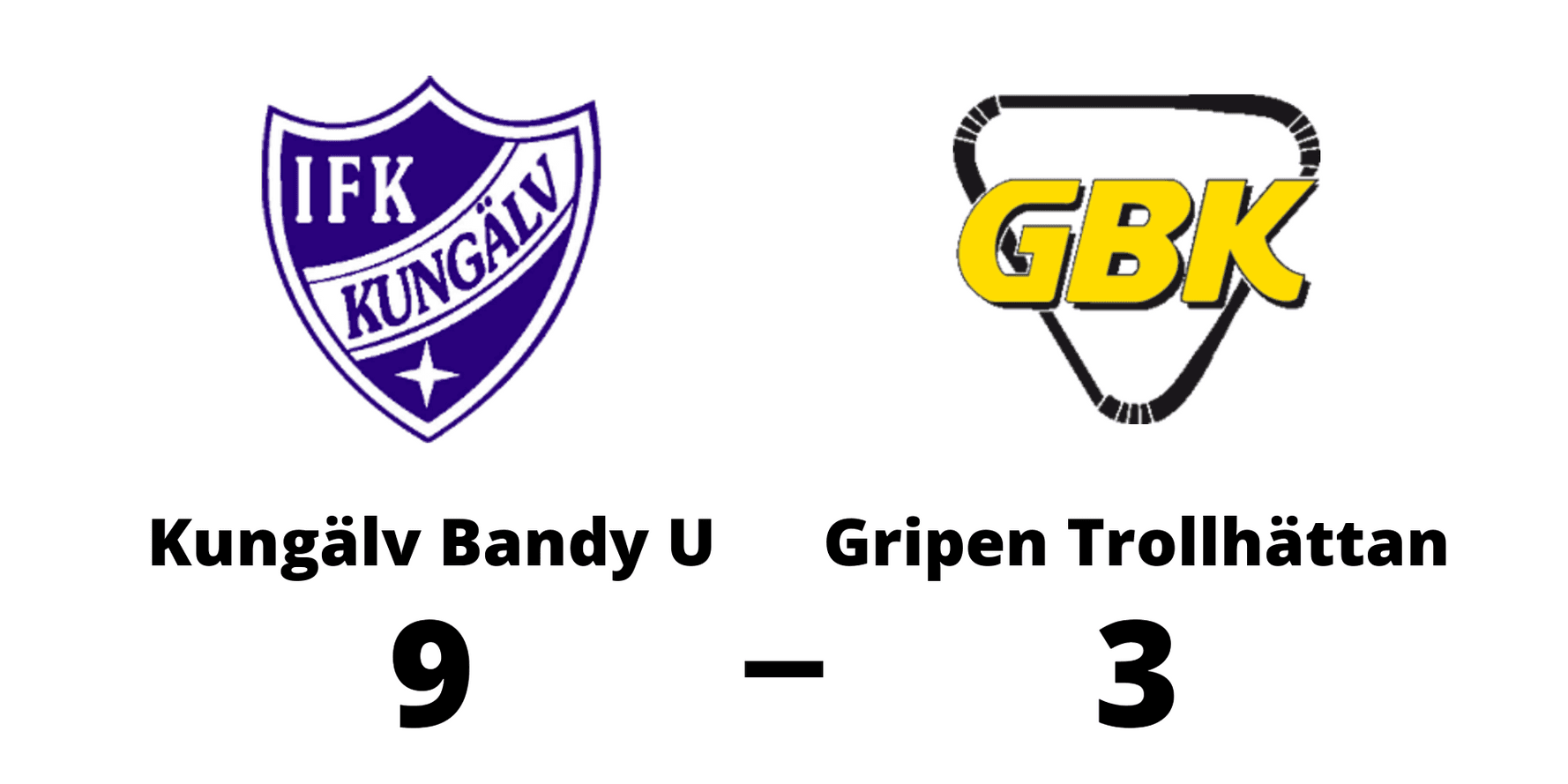 IFK Kungälv vann mot Gripen Trollhättan BK B