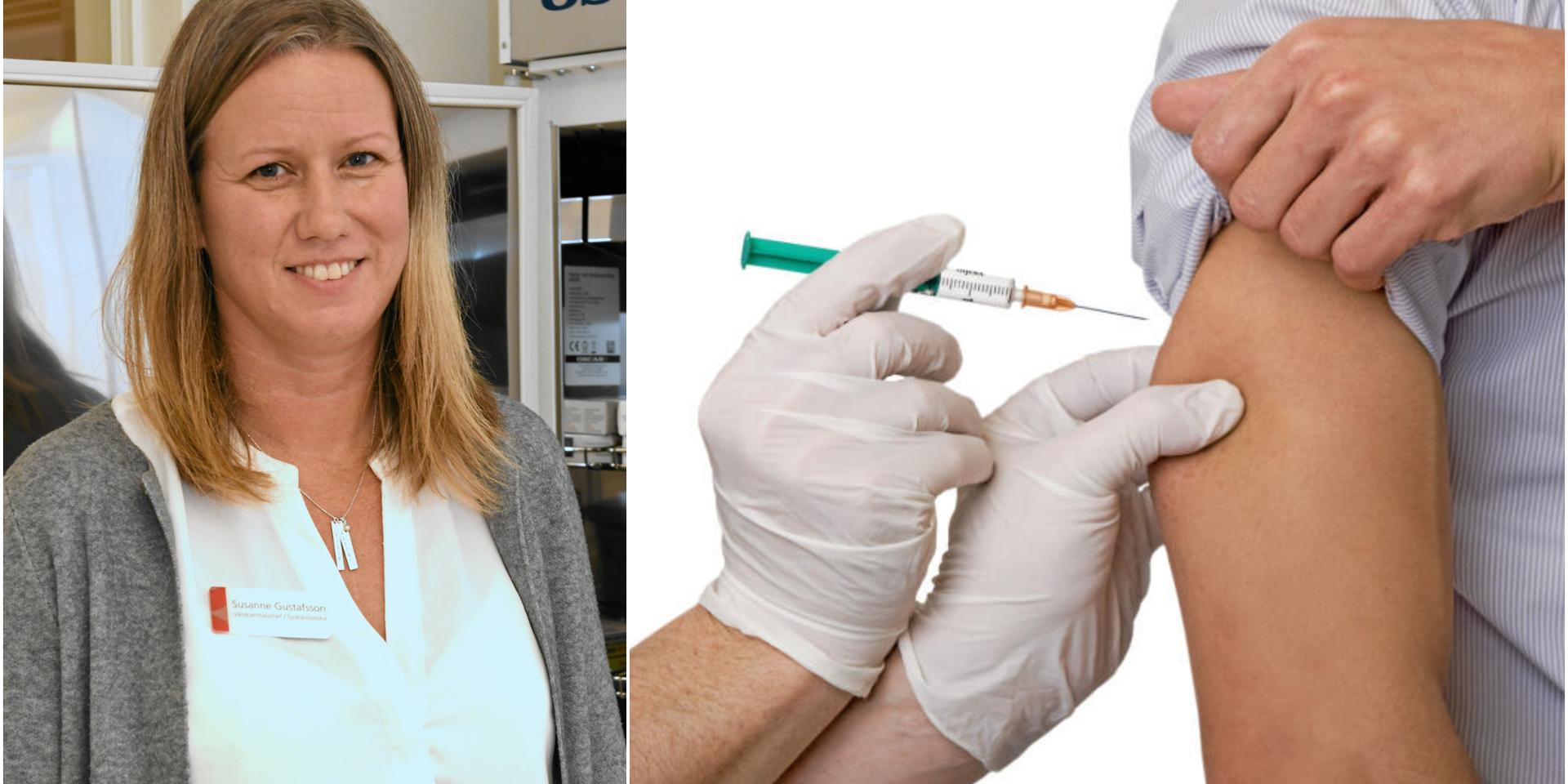 Susanne Gustafsson, vårdcentralchef på Solgärde vårdcentral, vill uppmana Kungälvsborna att vaccinera sig och ta dos 3.