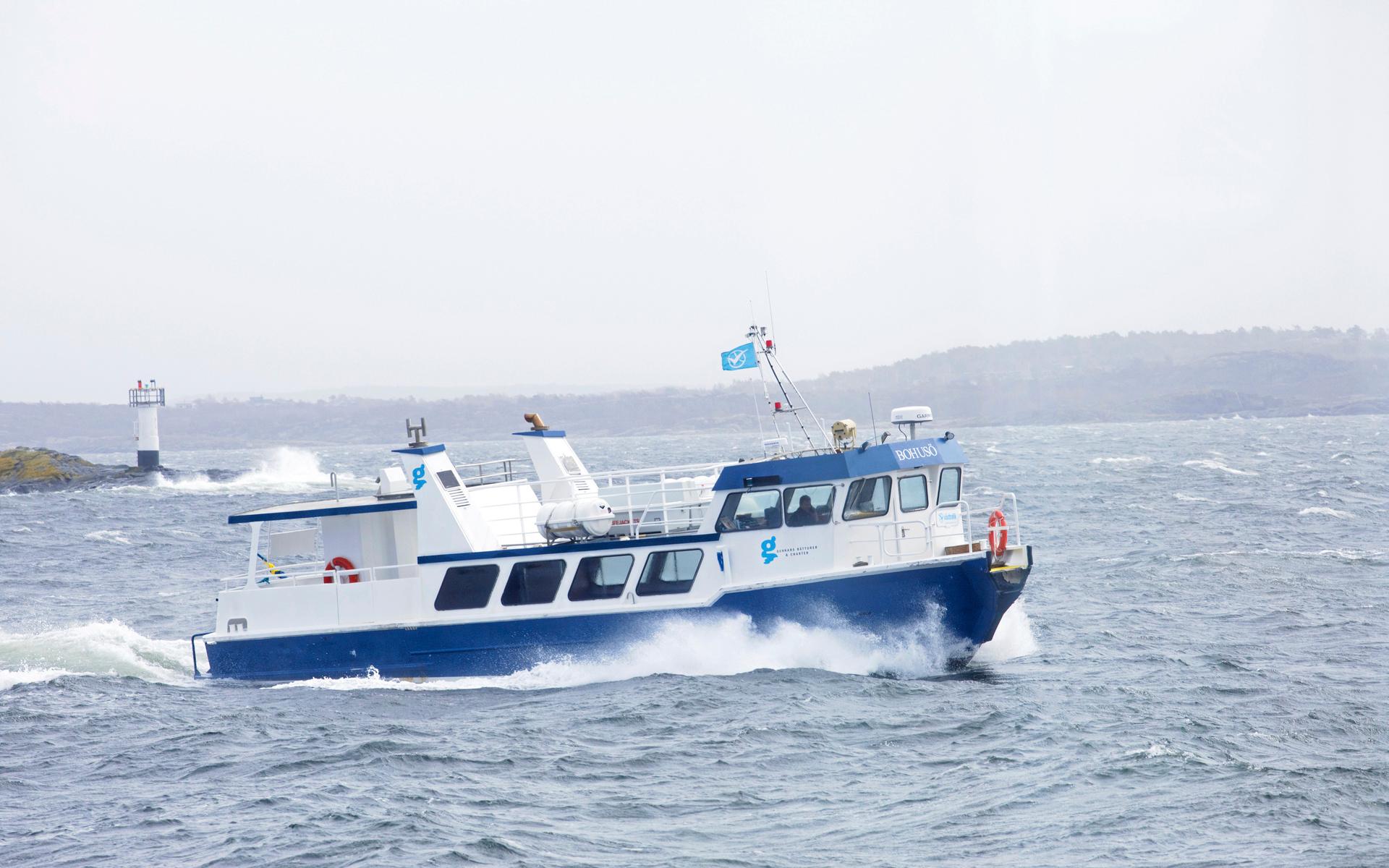 Nu kommer Bohusö även trafikera Dyrön och Rökan Brygga. Foto: Gunnars Båtturer