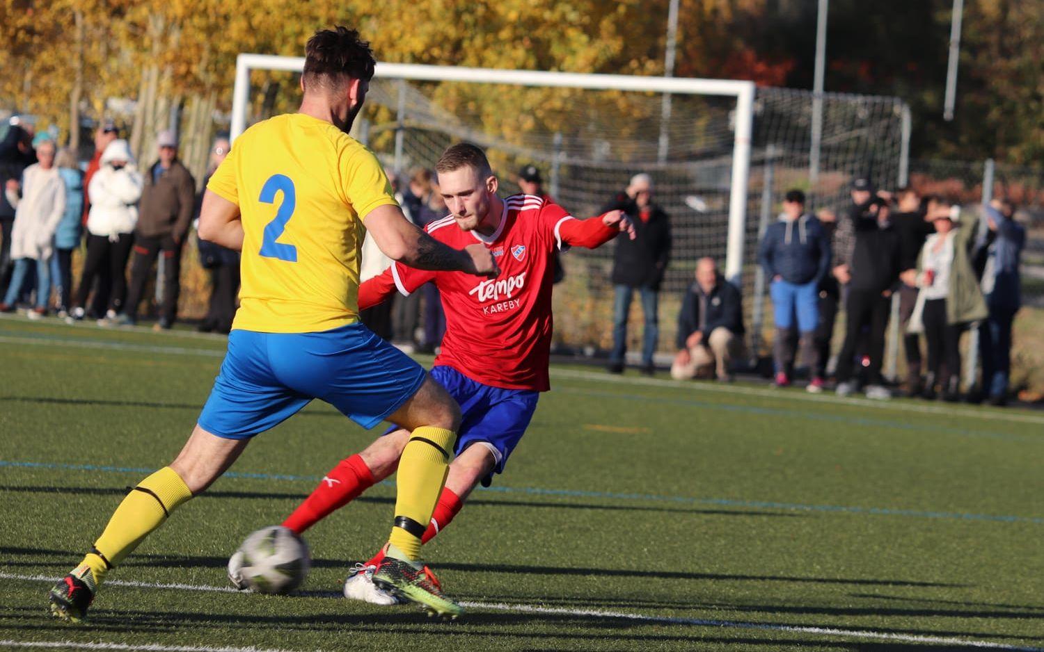 Ola Eriksen avslutar med 17–0-målet mot Skottfint.