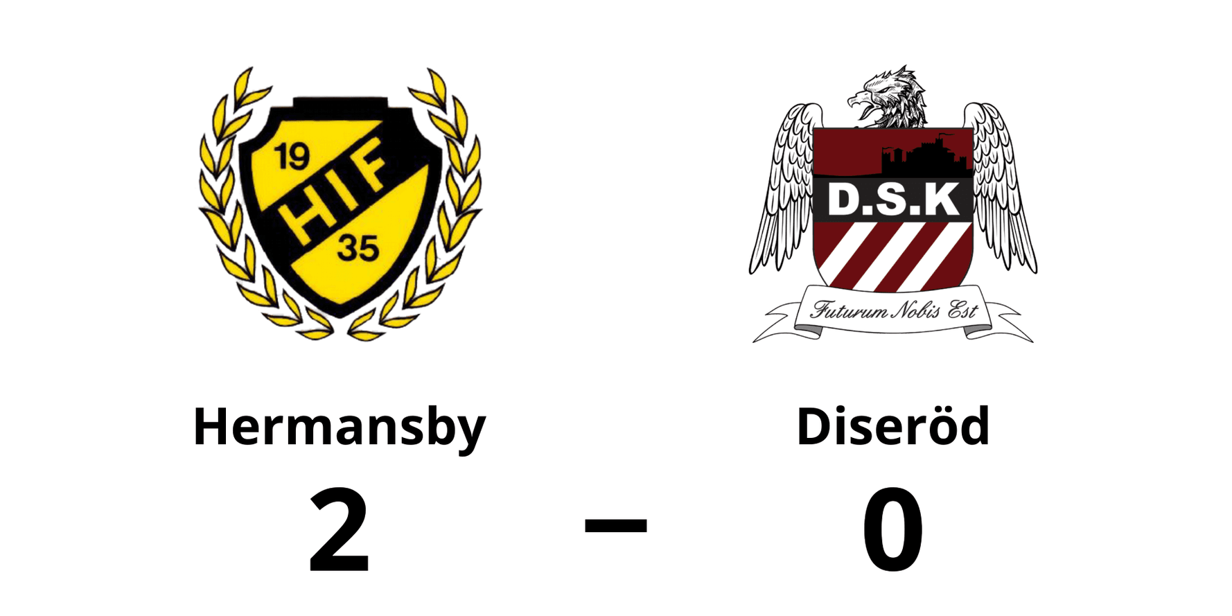 Hermansby IF vann mot Diseröds SK