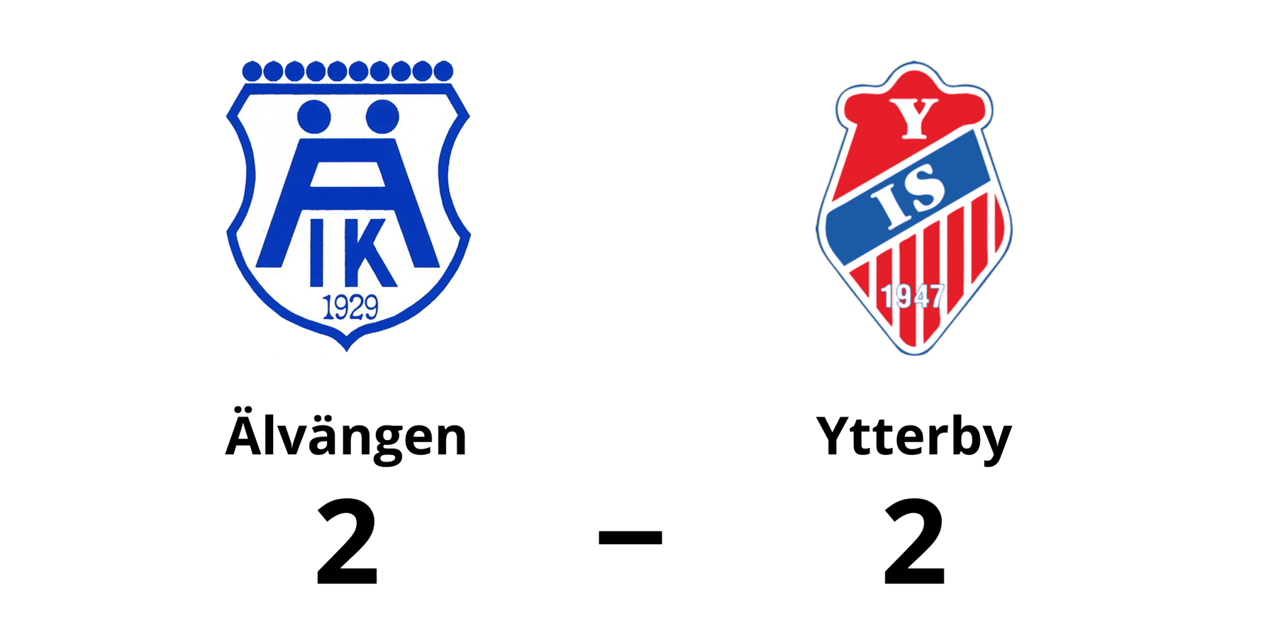 Älvängens IK spelade lika mot Ytterby IS