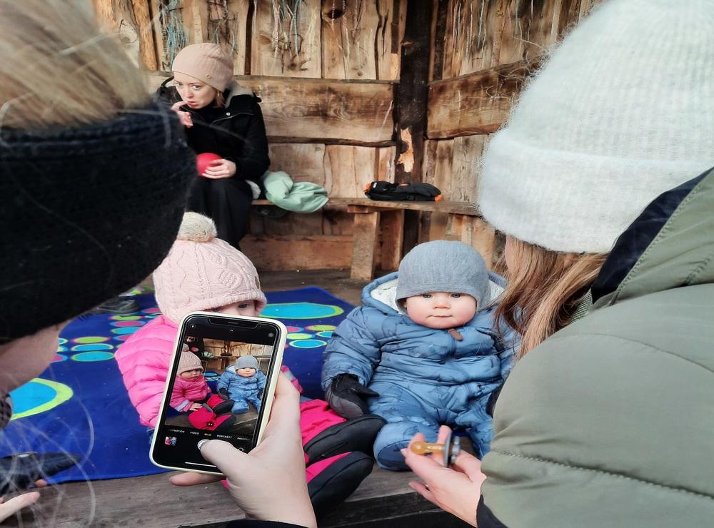 Fin stämning vid första träffen i Fontin i fredags. Foto: Privat