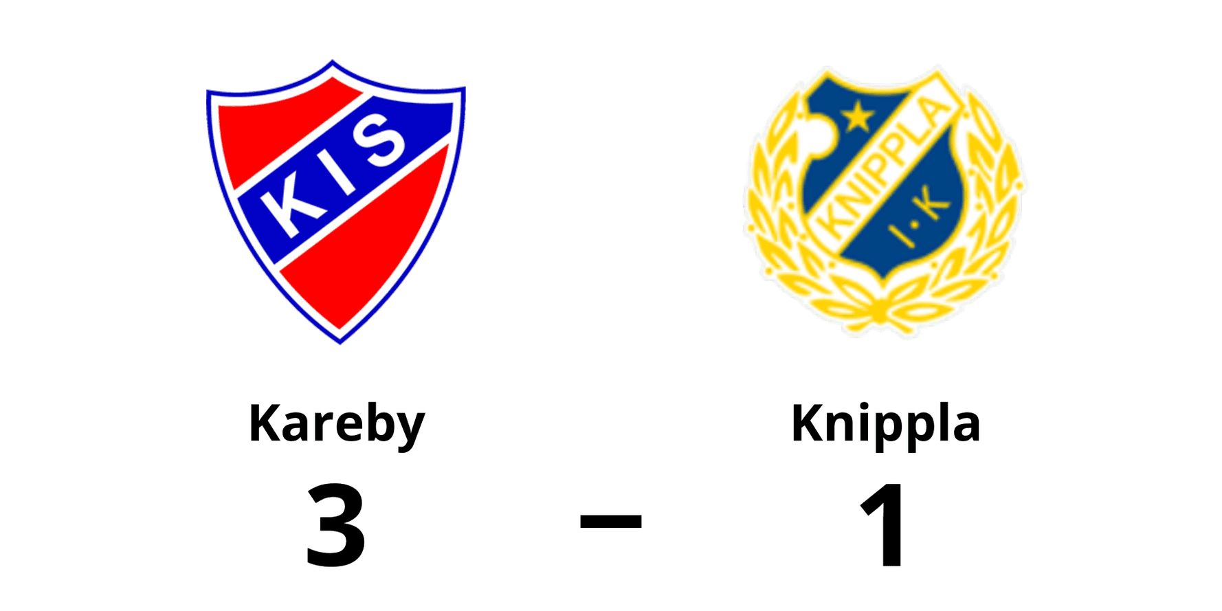 Kareby IS vann mot Knippla IK