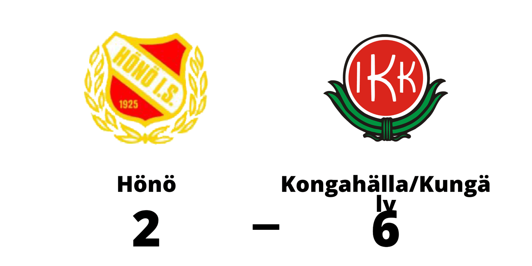 Hönö IS förlorade mot IK Kongahälla/Kungälvs FF